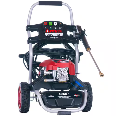 #ad 2000 PSI 1.2 GPM 15 Amp Cold Water Pressure Washer with 4 Quick Connect Nozzles $239.72