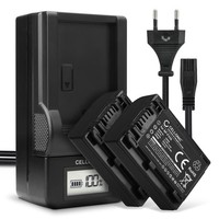 2X Akku FüR Sony HDR-CX380 HDR-PJ220 HDR-XR160 FDR-AXP33 650Mah + LadegeräT