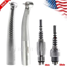 Dental High Speed Handpiece Turbine Fiber Optic For KaVo MULTIflex 4/6 Hole LED