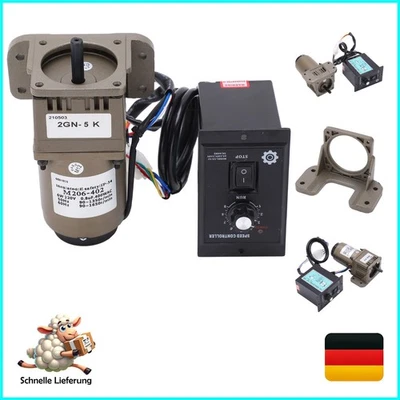 Hilitand AC Getriebemotor 220V 6W Einphasen-Asynchronmotor mit einstellbarer ... - Bild 1 von 4