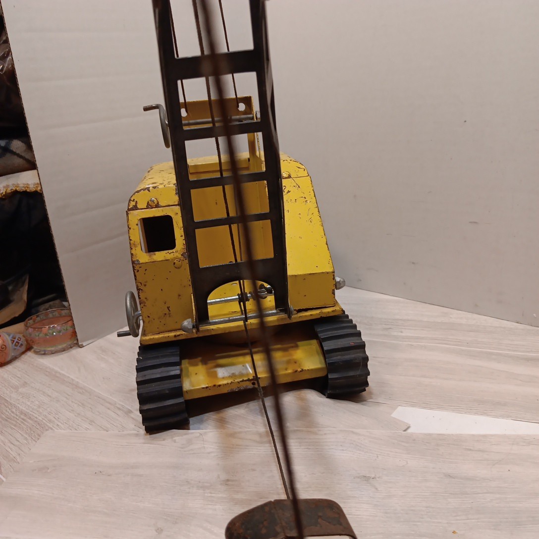 Vintage 1960's Steel Tonka Drag Line Crane Made In USA | eBay