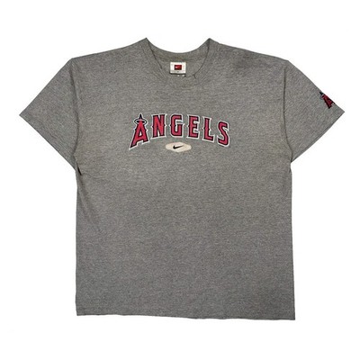 Angels Nike Mlb T-Shirt - XL Grau Baumwolle