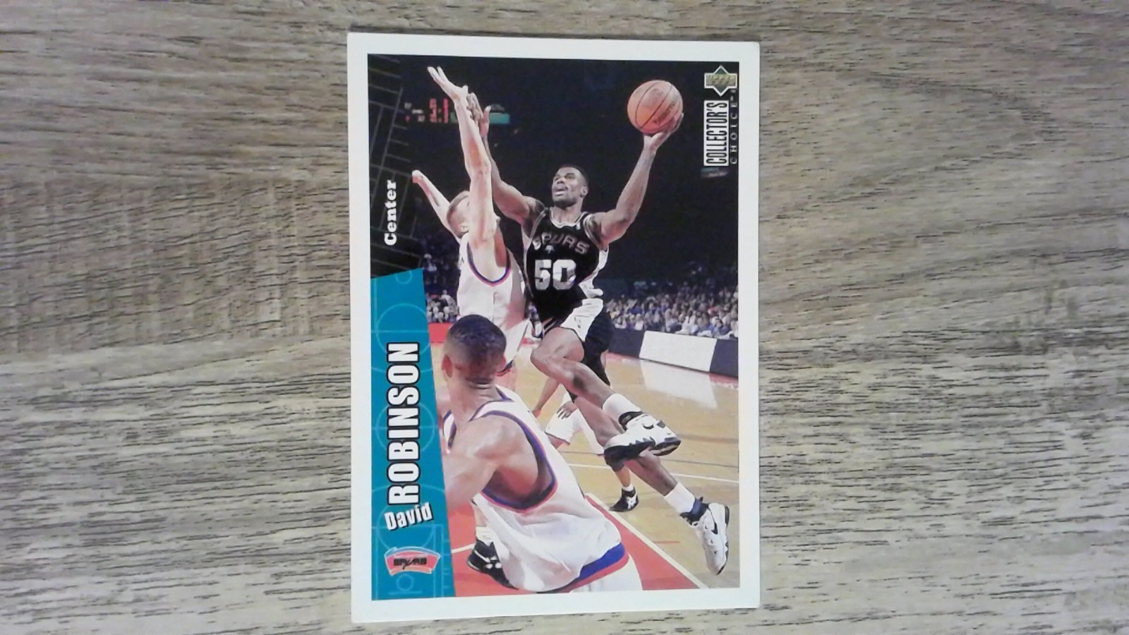 1996-97 Collector's Choice #329 David Robinson