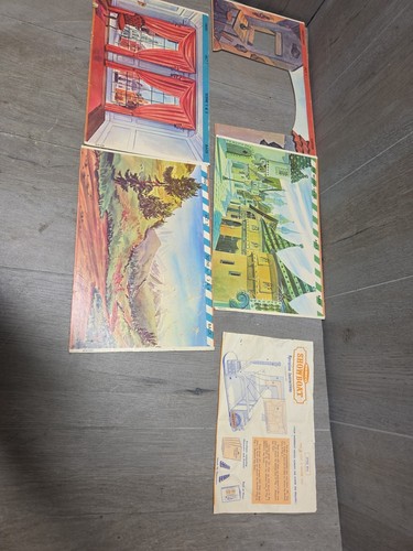Vintage 1962 Remco Showboat Theater Playset Toy with Original Scenes & Box - Picture 11 of 21