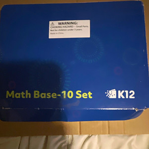 K12 Math Base-10 Set Educational Mathematics Manipulatives Unopened