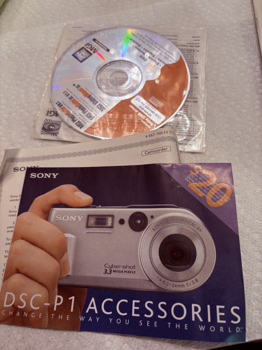 Sony Cyber-shot DSC-P1 3.1MP Digital Camera for sale online | eBay