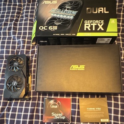 ASUS NVIDIA GeForce RTX 2060 6gb Dual Fan With Box