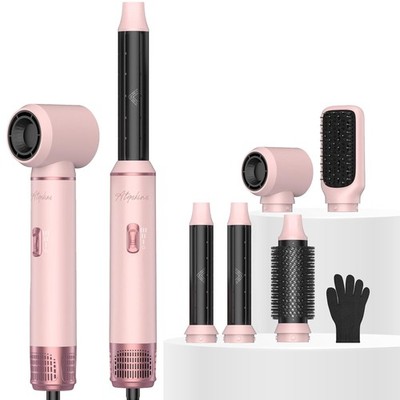 Atopskins 5 In 1 Hair Dryer Brush Set Detachable Hot Air Styler Blow Dryer