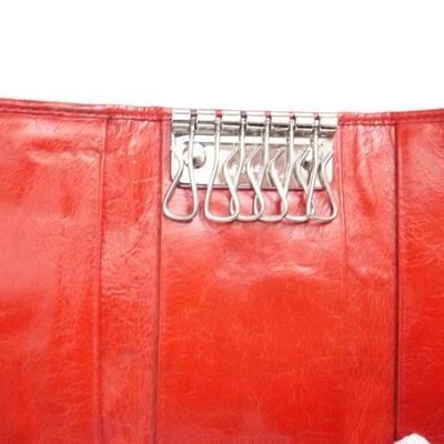 小物 Miu Miu leather studs key case Miu Miu Leather 6-Key Case