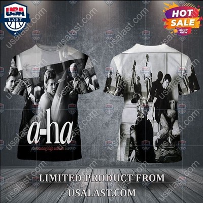A-ha Hunting High And Low Album 3D Shirt L246