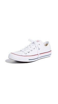 Converse Chuck Taylor All Star Core Ox Optical White Sneaker Men's 7, Women's 9