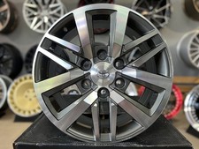 4X 18 " 6X139.7 Toyota Land Cruiser Style Gris Poli Roues : Fit Pour Hi-Ace /