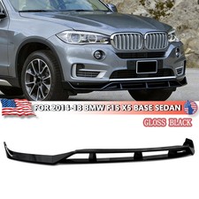 For Bmw X5 F15 Base Sedan Model 2014-2018 Gloss Black Front Bumper Lip Splitter For Bmw X5 F15 Base Sedan Model 2014-2018 Gloss Black Front Bumper Lip Splitter