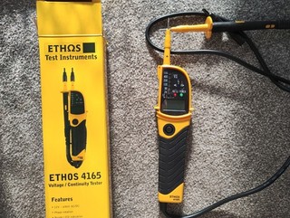 Ethos 4165 Voltage / Continuity Tester With original packing Very new