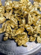 "Nordic Gold"  Nuggets, Hand Poured 8 oz for Jewelry Making, etc. 