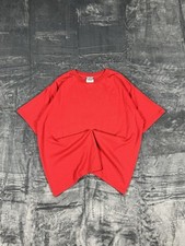 Vintage 90s Made In USA Blank Red Men’s And Women’s Unisex Fashion Baggy T Shirt