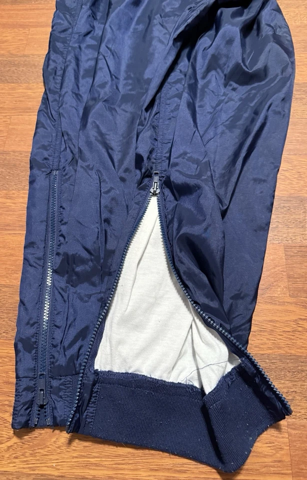 Pantalones de chándal vintage Nike Court John McEnroe con etiqueta a cuadros talla grande tenis raros Foto 4 de 4