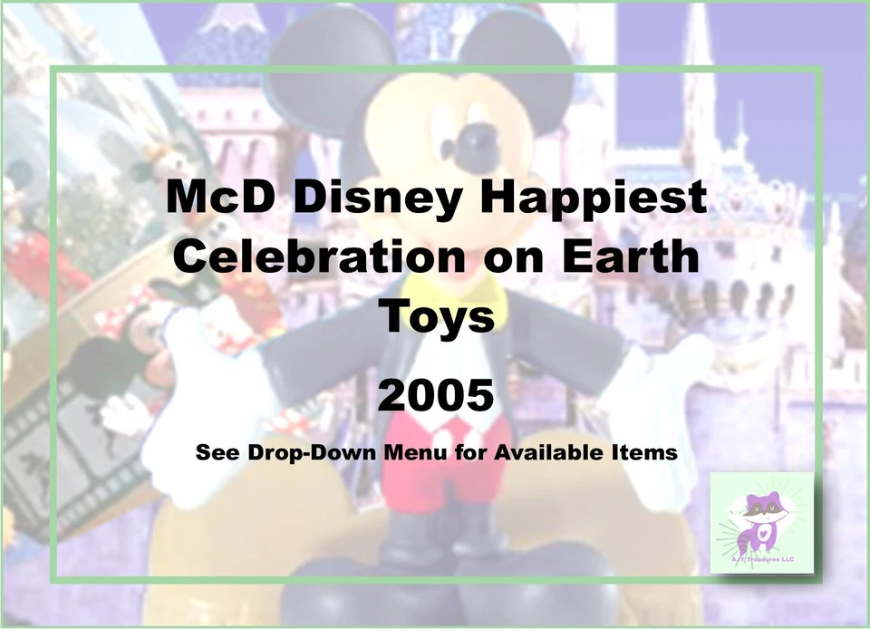 McDonald's 2005 Disney Happiest Celebration on Earth Toys-Pick! - Image 1 of 1