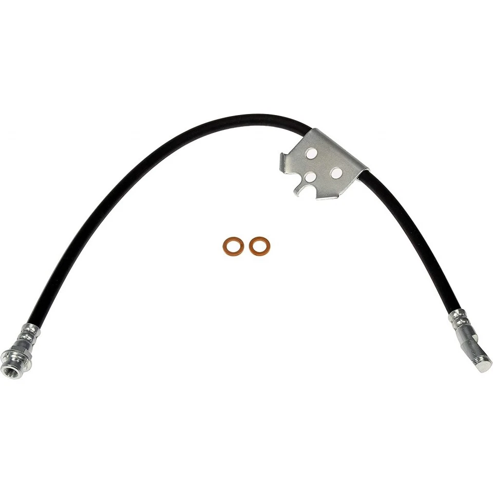 For GMC K1500/K2500 Suburban 1996 1997 1998 1999 Brake Hydraulic Hose | Black - Image 2 of 4