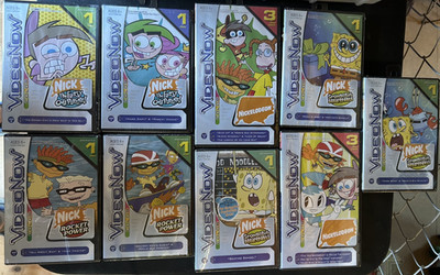 VideoNow Color Nickelodeon Disc Bundle: 13 Titles - 2 multi 3 disc sets