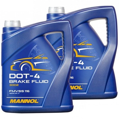 MANNOL DOT4 SAE J1703 10,2 kg Bremsflüssigkeit für Adly Aeon CAN-AM Cectek