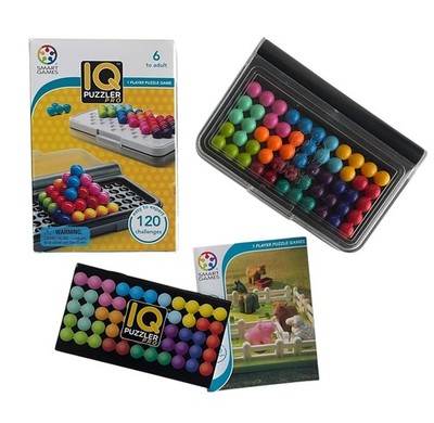 NEW SmartGames IQ Puzzler Pro Travel Game Cognitive Skill Building Brain Age 6+