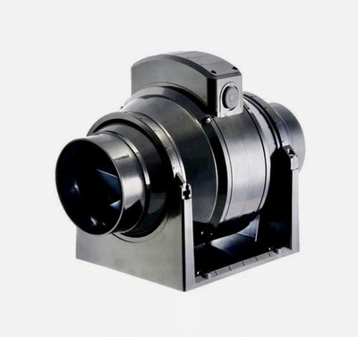 Manrose MF100T Mixed Flow Inline Dunstabzugshaube mit Timer 100 mm / 4 Zoll