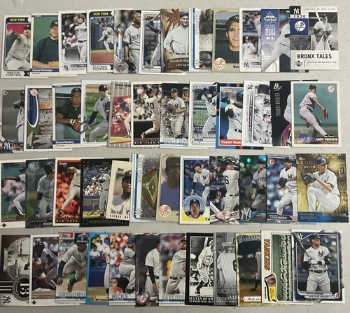 Vintage Topps YANKEES MLB baseball Card Lot, RC’s, Aaron Judge, Babe Ruth