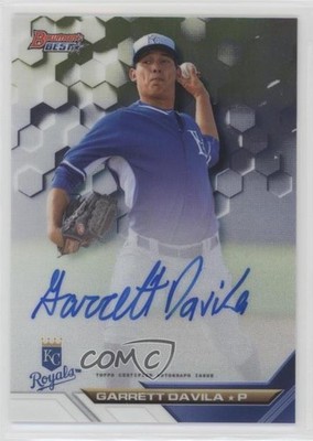2016 Bowman's Best of 2016 Garrett Davila #B16-GD Auto 0q3