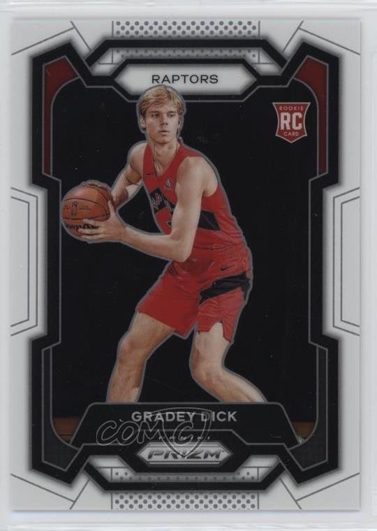 2023-24 Panini Prizm White Prizm 167/175 Gradey Dick #134 10qe