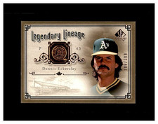 2005 SP Legendary Lineage LE-EC Dennis Eckersley 106/399 OAKLAND A'S MINT