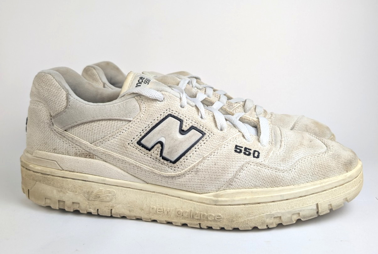 SAOLA New Balance 550 BB550MDA tela di canapa sale marino uomo taglia 12