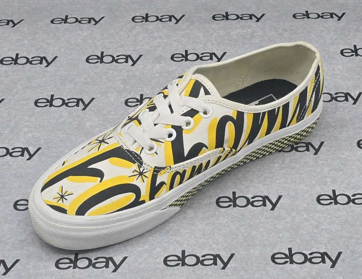 Vans Family Mens Shoes Size 6, Yellow/Black
