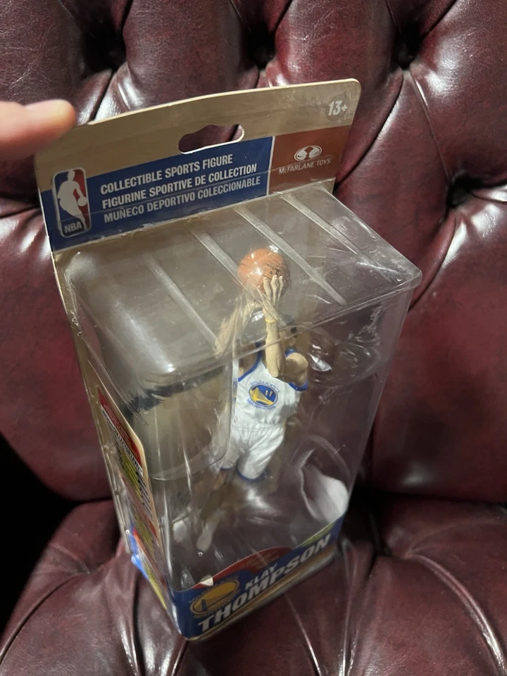Figura deportiva Klay Thompson McFarlane SPD Serie 27 2015 Golden State Warriors  Foto 3 de 4