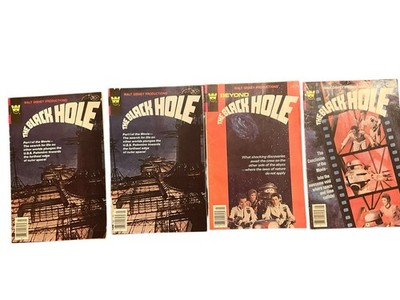 4 Walt Disney THE BLACK HOLE Whitman Comics (2) #1 Issues+ #2/#3 SEE DESCRIPTION