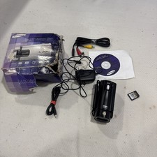 Samsung HMX-H300BN HD Camcorder Digital Video Camera Black Tested  Working 