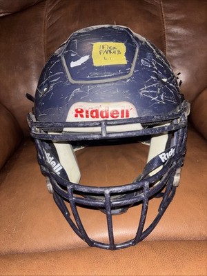 Riddell Speed Flex Large Football Helmet (Flat Navy W/ Navy Blue