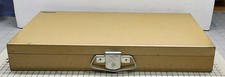 Lot of 2 KENCO ACCESSORIES METAL CASES FOR 35MM SLIDES-----HOLDS 300 SLIDES   