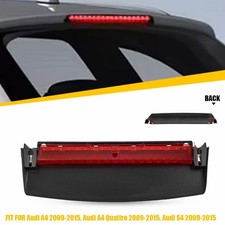 Red Lens LED Rear High Leve 3rd Brake Light Replaces For Audi A4 S4 B8 2008-15