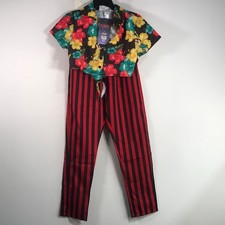 Ace Ventura 3 Piece Costume, Women's Size S - Multicolor