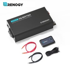 Renogy 1000W Pure Sine Wave Solar Inverter 12V DC to120V AC For RV Truck Camping
