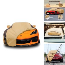 Waterproof All Weather Full Exterior Car Cover for Chevy Corvette C4-C8