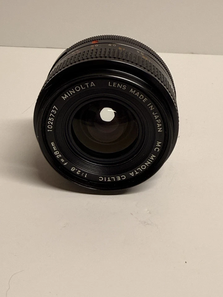 美能达 MD 凯尔特人 28 毫米 F2.8 宽镜头适用于美能达 MD 卡口 - 不含盖 — 第 2/3 张图片