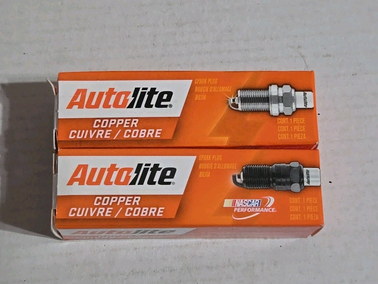 Autolite 4093 Copper Spark Plug Genuine OEM Replacement Ignition Part Lot Of 2