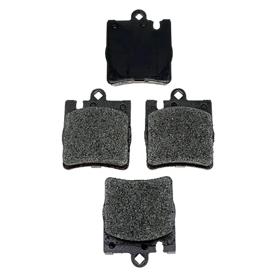 Juego de rotores de freno traseros + pastillas de freno metálicas para Mercedes-Benz E320 1996-1999 Foto 2 de 4