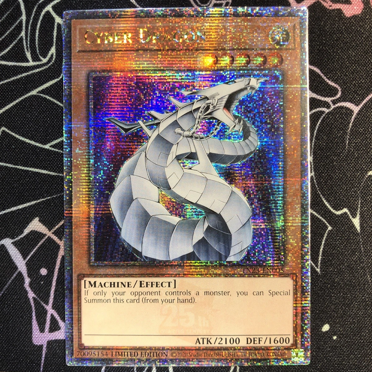 増殖するG QUARTER CENTURYSECRETRARE PSA 10 Cyber Dragon Yu-Gi-Oh! TCG Secret Rare Individual Collectible Card