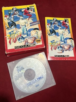 Final Fight CD (Sega CD 1993) Authentic CIB Complete Box Manual w/ Reg.