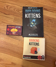 Exploding kittens bundle: party pack, implodi...
