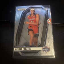 Aaliyah Edwards Rookie Card 2024 Panini Prizm WNBA Image Variation-#142 Mystics