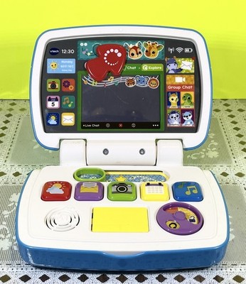 VTech Baby Laptop Learning Toy Blue   Interactive Educational Toddler Computer